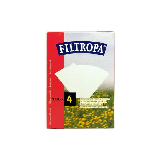 Filtropa #4 Filters - 100 pack