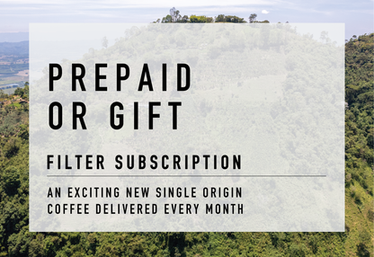 Prepaid/Gift Single Origin Filter Subscription