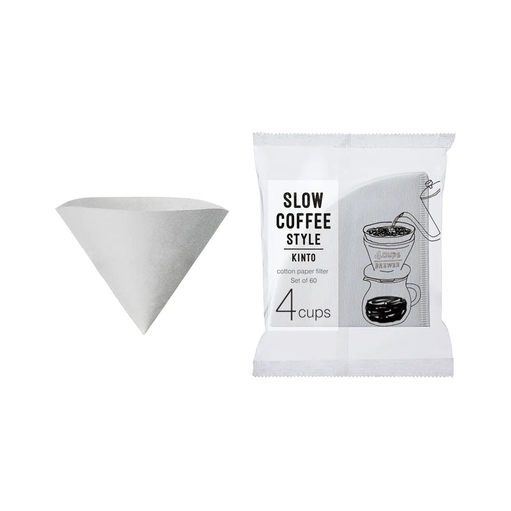 Kinto Slow Coffee Style 4 - Cup Filters - 60 pack - Coffee Embassy